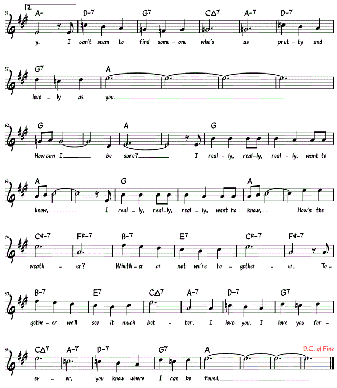 Sheet Music